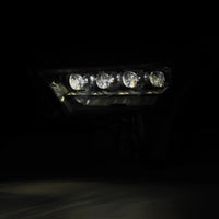 Thumbnail for AlphaRex 22-23 Toyota Tundra NOVA-Series Headlights Black w/Amber DRL - Req 810029 OR 810030