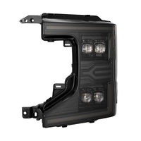Thumbnail for AlphaRex 20-22 Ford F-250/350/450 SD NOVA-Series LED Proj Headlights Alpha-Bk w/Acv Light SS & SBDRL