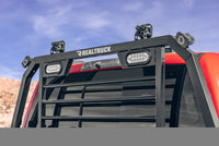 Thumbnail for BackRack 99-24 Ford F-250/350/450 SD (17-24 Alum Body) SRL Rack Lighted Shortened Frame ONLY Req. HW