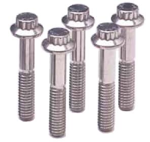 ARP 1/4-20 x 1.000 12pt Black Oxide Bolts