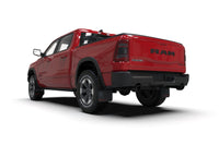 Thumbnail for Rally Armor 19-24 Dodge Ram 1500 Rebel Black UR Mud Flap w/Metallic Black Logo