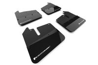 Thumbnail for Rally Armor 20-24 GMC Sierra 2500/3500 HD Denali Black Mud Flap w/White Logo