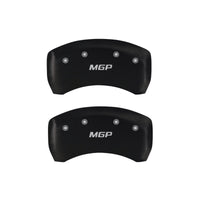 Thumbnail for MGP 4 Caliper Covers Engraved Front & Rear MGP Red finish silver ch