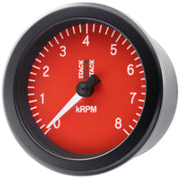 Thumbnail for Autometer Stack Sport 88mm 0-8K RPM Tachometer - Red
