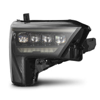 Thumbnail for AlphaRex 22-23 Toyota Tundra NOVA-Series Headlights Alpha-Black w/Amber DRL - Req 810029 OR 810030