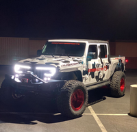 Thumbnail for Oracle VECTOR Series Full LED Grille - Jeep Wrangler JL/JT - NA SEE WARRANTY
