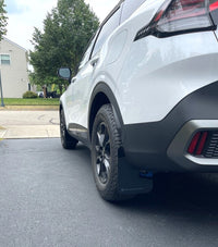 Thumbnail for Rally Armor 23-24 Kia Sportage Black UR Mud Flap w/ Dark Grey Logo