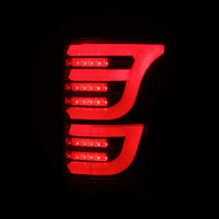 Thumbnail for AlphaRex 15-20 Ford F-150 Luxx LED Tail Lights (Pair) Black/Red (Not For Blind Spot Sensor Models)