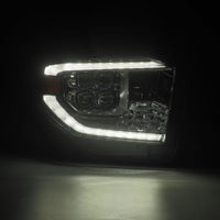Thumbnail for AlphaRex 14-21 Toyota Tundra NOVA LED Proj HL Chrome w/Actv Light & Seq. Sig + Switchback DRL