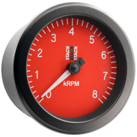 Thumbnail for Autometer Stack Sport 88mm 0-8K RPM Tachometer - Red