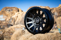 Thumbnail for ICON Compression 18x9 5x150 25mm Offset 6in BS 110.1mm Bore Double Black Wheel