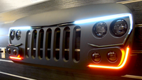 Thumbnail for Oracle VECTOR Jeep Wrangler JK Grille Display SEE WARRANTY