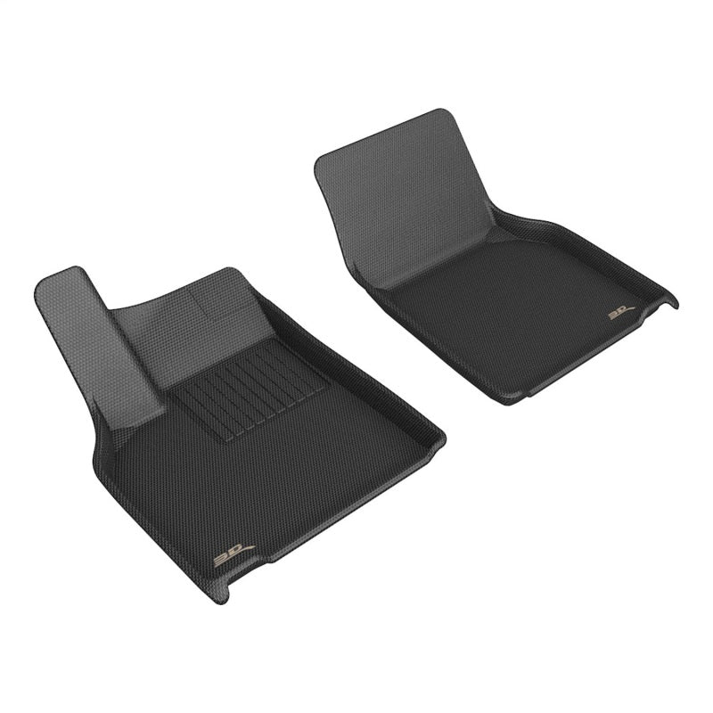 3D MAXpider 2026 Tesla Model Y Juniper Kagu 1st Row Floormat - Black