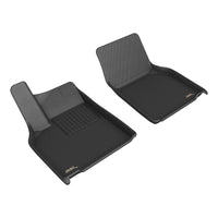 Thumbnail for 3D MAXpider 2026 Tesla Model Y Juniper Kagu 1st Row Floormat - Black
