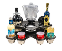 Thumbnail for SeaSucker Double Decker Party Barge Portable Bar - Black
