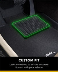 Thumbnail for 3D MAXpider Friction Ex-Plus 10.4in x 7.8in Heel Pad w/ Hardware