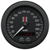 Thumbnail for Autometer Stack Instruments 88mm 0-290 KM/H GPS Speedometer - Black