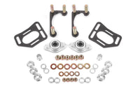 Thumbnail for BMR 90-93 Fox Mustang Caster Camber Plates - Black Hammertone
