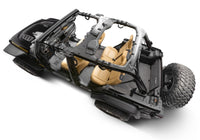Thumbnail for BedRug 18-23 Jeep Wrangler JL 2 Door 4pc Rear Cargo Kit