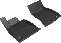 Thumbnail for 3D MAXpider 2019-2023 Genesis G70 RWD Kagu 1st Row Floormat - Black