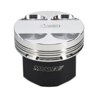 Thumbnail for Manley 03-06 Evo 8/9 (7 Bolt 4G63T) 86mm +1mm Over Bore 9.0:1 Dish Pistons w/ Rings