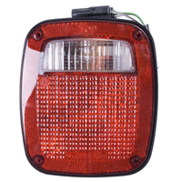 Thumbnail for Omix Left Black Tail Lamp 91-97 Jeep YJ TJ Wrangler