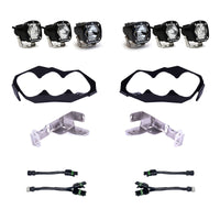 Thumbnail for Baja Designs 2024 Can-Am Maverick R Triple S1 Unlimited Headlight Kit