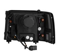 Thumbnail for AlphaRex 92-96 Ford F-Series/Bronco PRO-Series Proj Headlight Blk w/Seq. Sig & DRL
