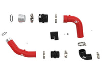 Thumbnail for aFe 23-24 Ford Diesel Trucks V8-6.7L (td) BladeRunner Aluminum Hot and Cold Charge Pipe Kit - Red