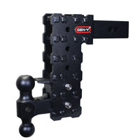 Thumbnail for Gen-Y Phantom-X 2.5in Solid Shank 10in Drop 1.6K TW 16K Hitch w/GH-051 Dual-Ball & GH-032 Pintle LK