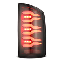 Thumbnail for AlphaRex 02-06 Dodge Ram 1500/03-06 Dodge Ram 2500+3500 Luxx-Series LED Tail Lights (Pair) Black