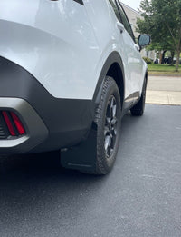 Thumbnail for Rally Armor 23-24 Kia Sportage Black UR Mud Flap w/ Dark Grey Logo