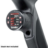 Thumbnail for Banks Power 18-23 Jeep Wrangler/Gladiator - iDash Stealth Single Gauge Pod Kit