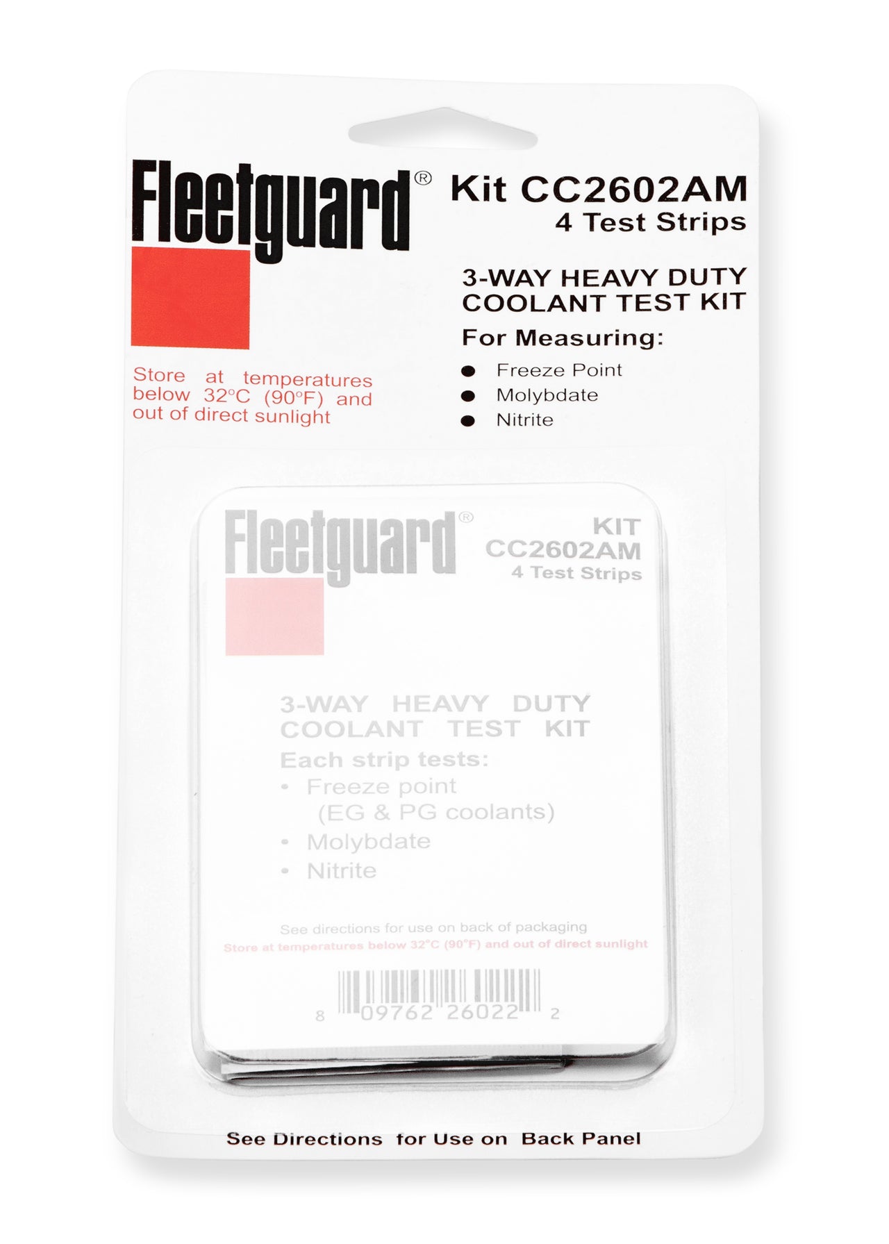 Fleetguard 25-Pack Coolant Test Strips