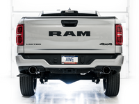 Thumbnail for AWE 25+ RAM 1500 3.0TT 0FG Catback Touring Exhaust - Chrome Silver Tips