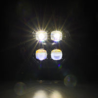 Thumbnail for AlphaRex 18-23 Jeep Wrangler JL/Gladiator JT LED Proj Headlights Alpha-Blk w/ Activ Light/Seq Signal
