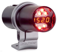 Thumbnail for AutoMeter Shift Light Dig W/ Multi-Color Led Blk Pedestal W/ RPM Playbk Dpss Level 3
