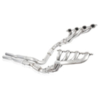 Thumbnail for Stainless Works 2007-13 Chevy Silverado/GMC Sierra Headers 1-7/8in Primaries High-Flow Cats X-Pipe