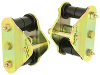 Thumbnail for RockJock YJ Front Tow Shackles for Pro Comp Springs with Hardware