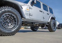 Thumbnail for N-Fab RKR Step System 2019 Jeep Wrangler JT 4 Door Truck Full Length - Tex. Black - 1.75in
