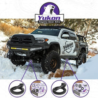 Thumbnail for Yukon Ring & Pinion Gear Kit Front & Rear for Toyota 8.75/8IFS Diff (A/T w/E-Locker) 5.29 Ratio
