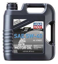 Thumbnail for LIQUI MOLY 4L Motorbike 4T SAE 5W40 HC Street