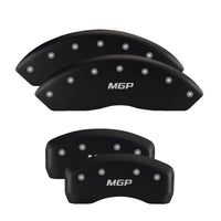 Thumbnail for MGP 4 Caliper Covers Engraved Front & Rear Gen 5/SS Red finish silver ch