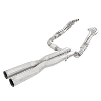 Thumbnail for Stainless Works 2007-13 Chevy Silverado/GMC Sierra Headers 1-7/8in Primaries High-Flow Cats X-Pipe