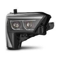 Thumbnail for AlphaRex 22-23 Toyota Tundra LUXX-Series Headlights Black w/White DRL - Req 810029 OR 810030