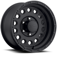 Thumbnail for Raceline 887B Rock Crusher 16x8in / 8x165.1 BP / -20mm Offset / 130.81mm Bore - Satin Black Wheel