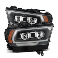 Thumbnail for AlphaRex 19-22 Dodge Ram 1500 PRO-Series Projector Headlights Black w/Seq Signal/DRL