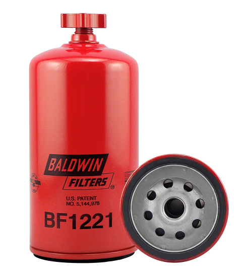 Baldwin BF1221 Fuel/Water Separator Spin-on Filter with Drain