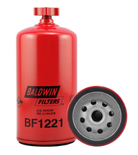 Thumbnail for Baldwin BF1221 Fuel/Water Separator Spin-on Filter with Drain