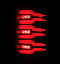 Thumbnail for AlphaRex 07-14 Chevrolet Silverado 1500/2500HD/3500HD Luxx-Series LED Tail Lights Black/Red